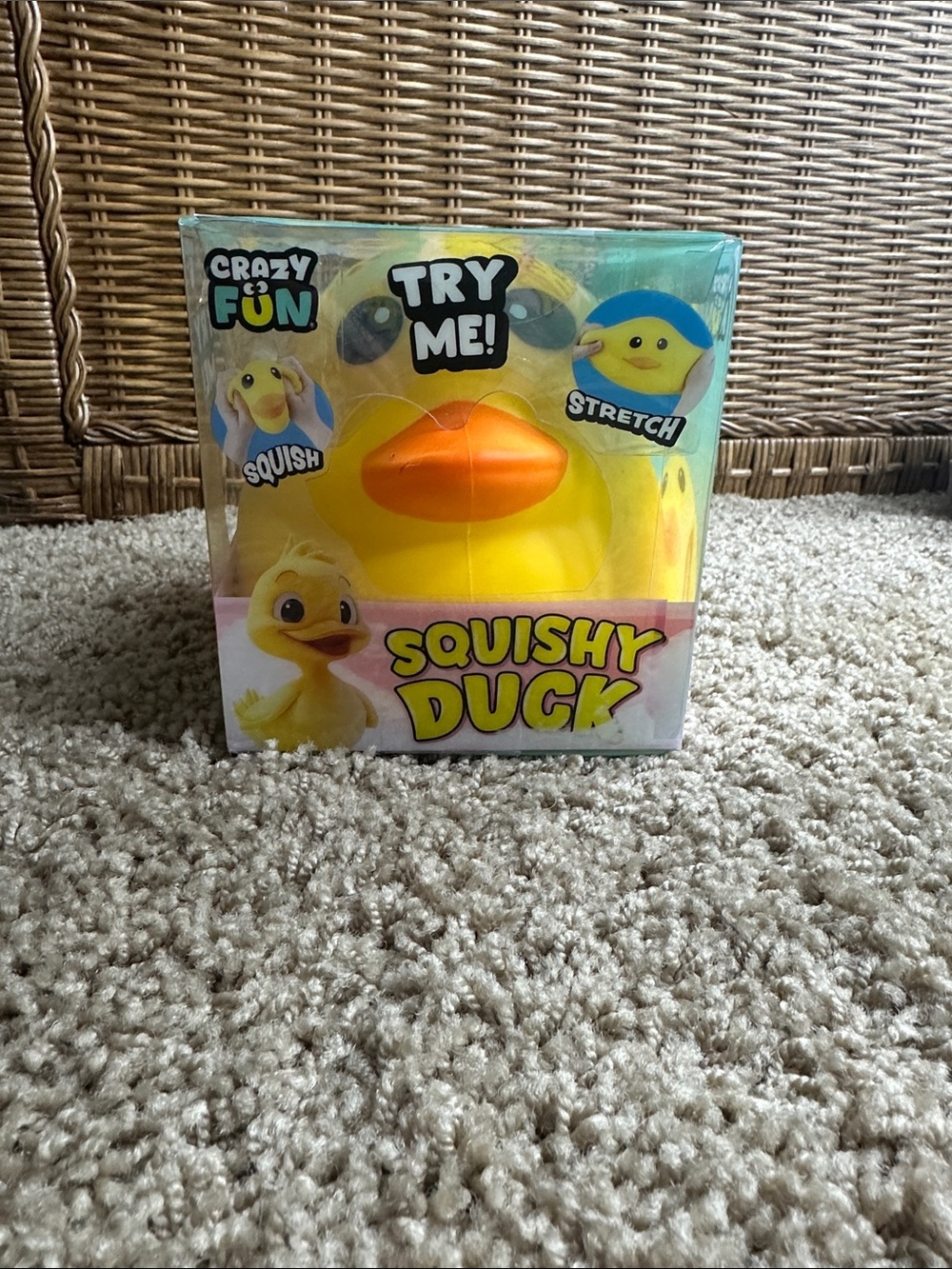 Squishy Duck Toy - Yellow